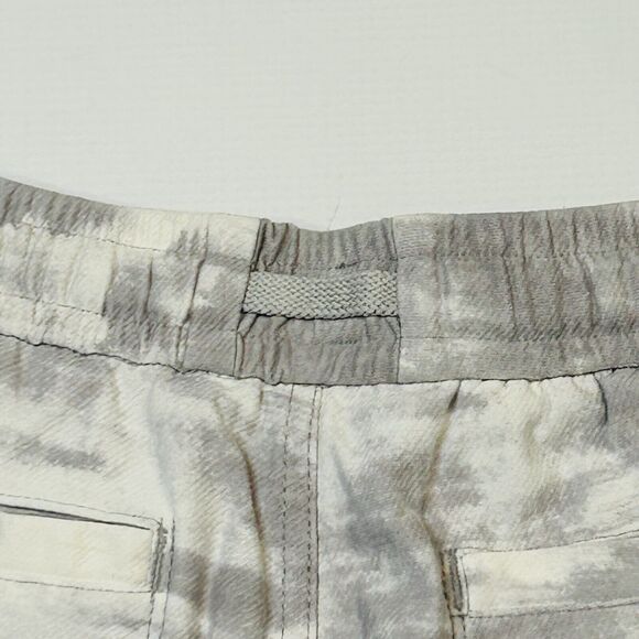 Athleta Farallon Printed Joggers Womens Size 2 White Gray Camo Drawstring Waist - Picture 4 of 10